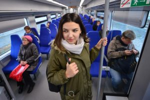 В Рождественскую ночь поезда МЦК и другой общественный транспорт перевезли более 400 тысяч пассажиров