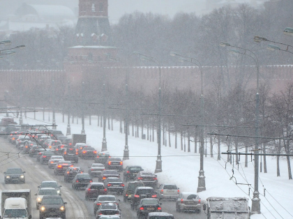 Москве пообещали снежные выходные с потеплением